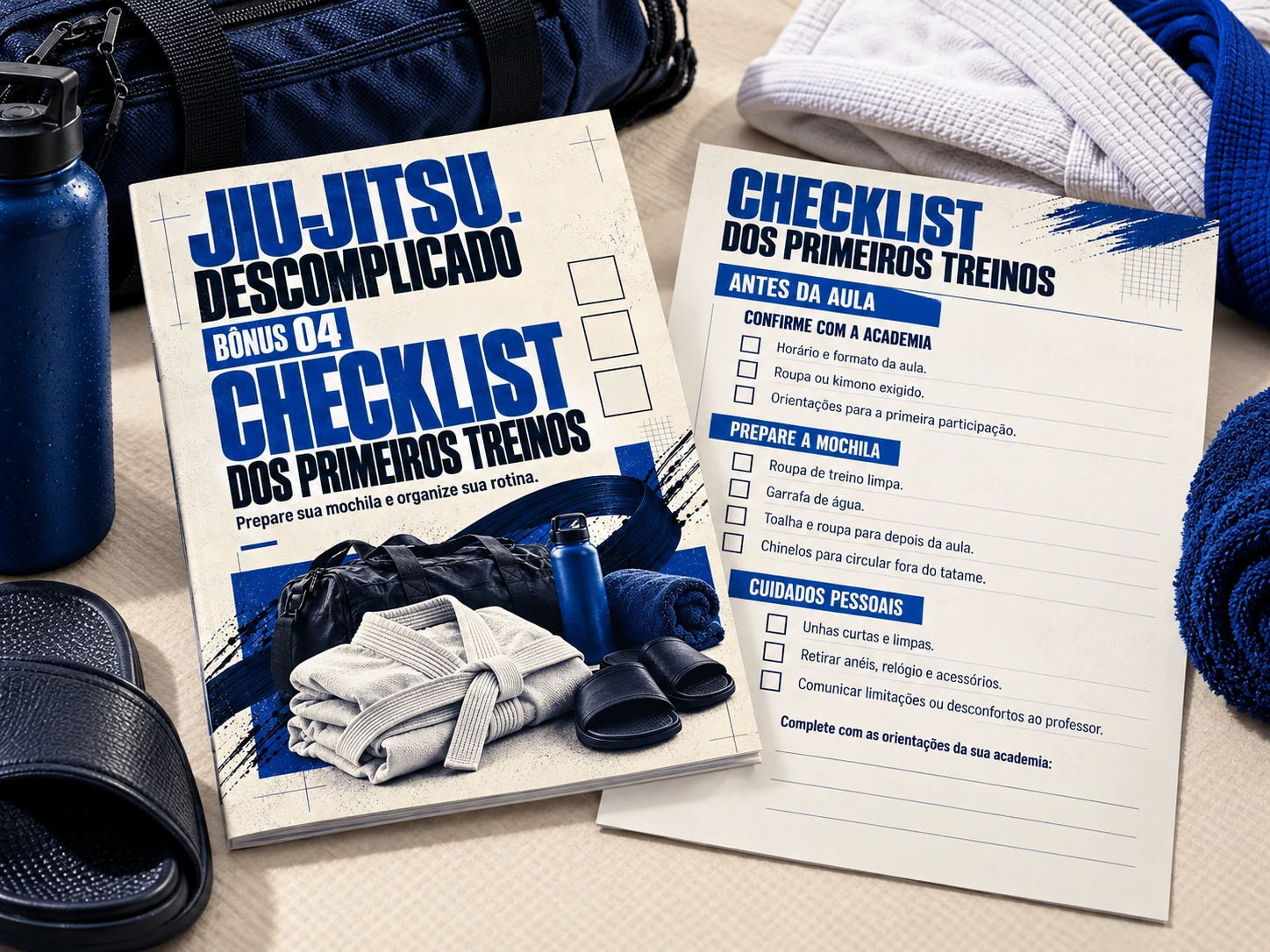 Mockup do Checklist
